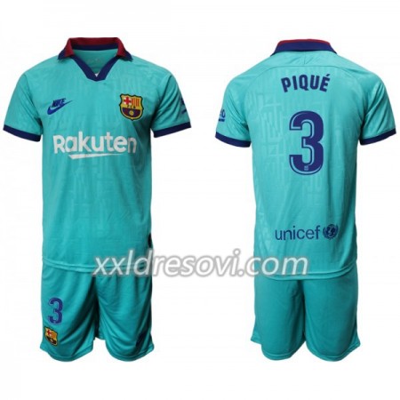 FC Barcelona PIQUE 3 Treći Dječji Komplet Dresovi za Nogomet 2019-2020 (+ kratke hlače)